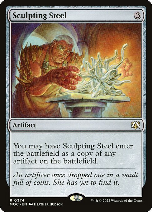 Sculpting Steel - Commander: March of the Machine
