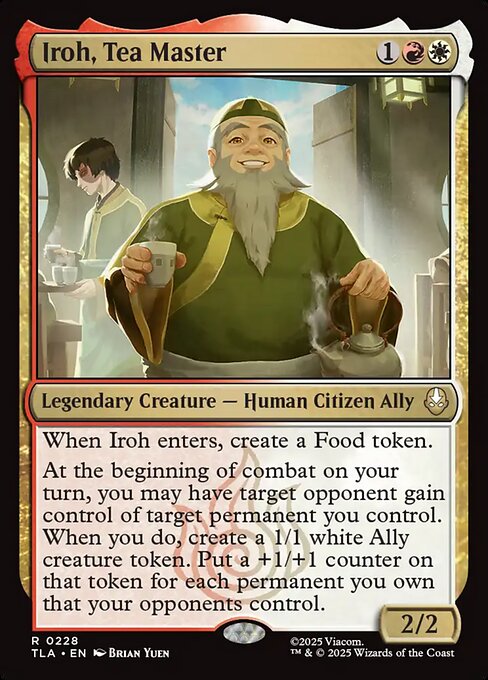 Iroh, Tea Master - Avatar: The Last Airbender
