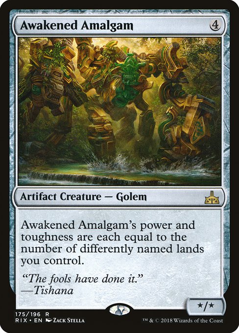 Awakened Amalgam - Rivals of Ixalan