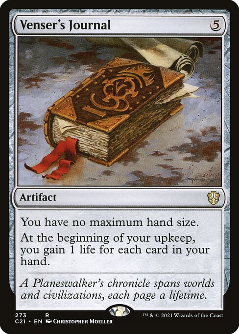 Venser's Journal - Commander 2021