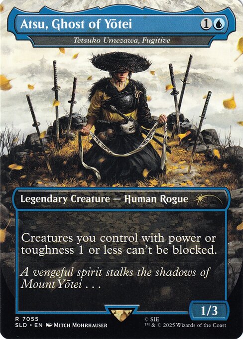 Atsu, Ghost of Yotei - Tetsuko Umezawa, Fugitive - Secret Lair Drop Series