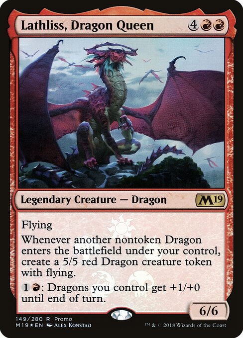 Lathliss, Dragon Queen (Foil) - Media Promos