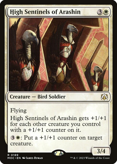 High Sentinels of Arashin - Commander: March of the Machine