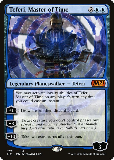 Teferi, Master of Time (277) - Core Set 2021
