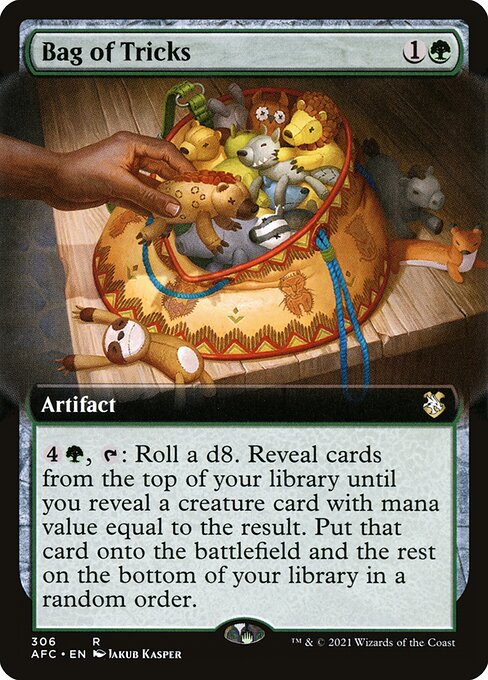 Bag of Tricks (Extended Art) - Commander: Adventures in the Forgotten Realms
