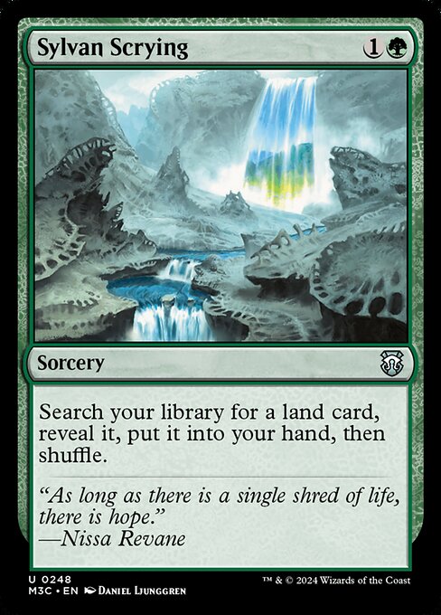 Sylvan Scrying - Commander: Modern Horizons 3