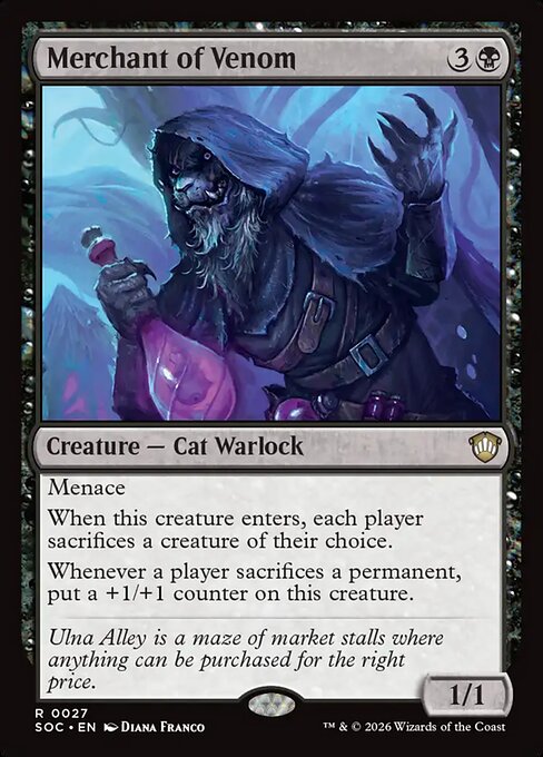 Merchant of Venom - Commander: Secrets of Strixhaven