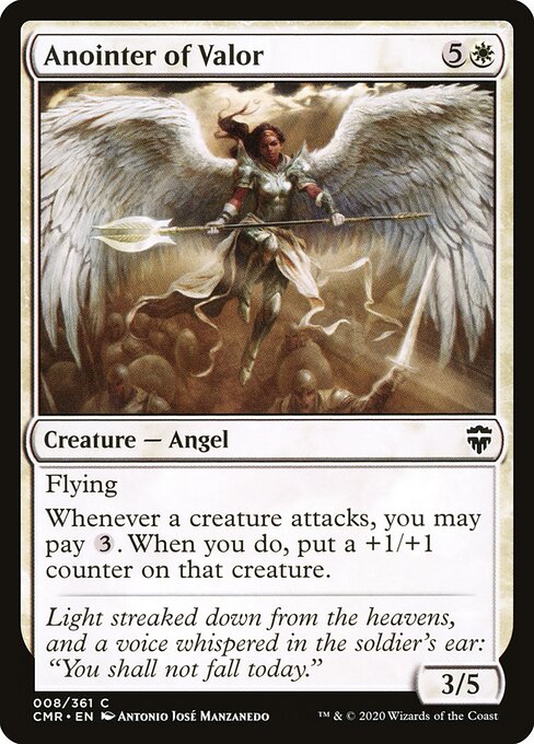 Anointer of Valor (Foil) - Commander Legends