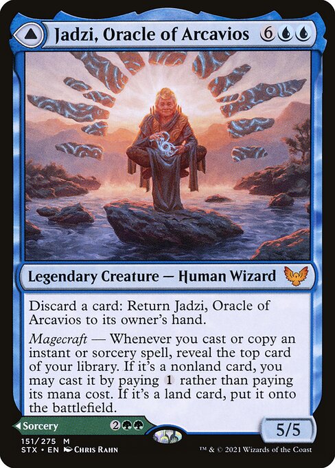 Jadzi, Oracle of Arcavios - Strixhaven: School of Mages