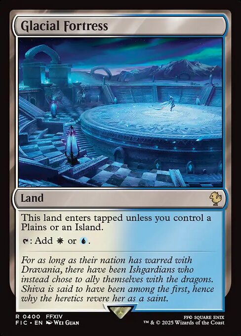 Glacial Fortress - Commander: FINAL FANTASY