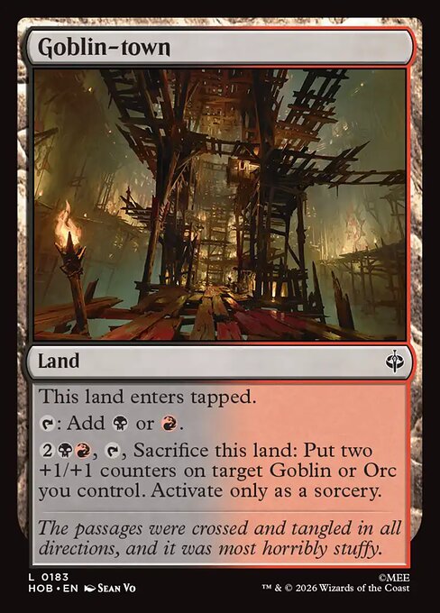 Goblin-town (Foil) - The Hobbit