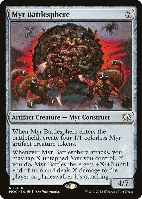 Myr Battlesphere - Commander: March of the Machine