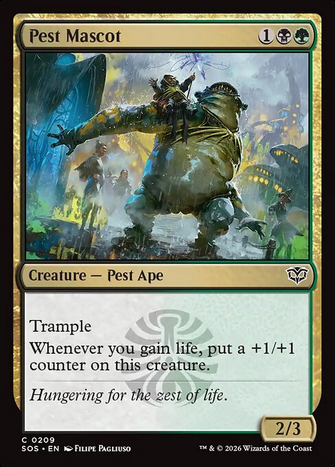 Pest Mascot (Foil) - Secrets of Strixhaven