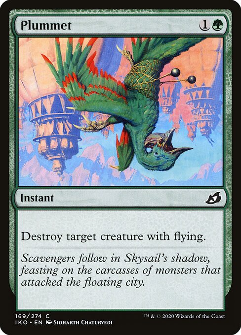 Plummet (Foil) - Ikoria: Lair of Behemoths