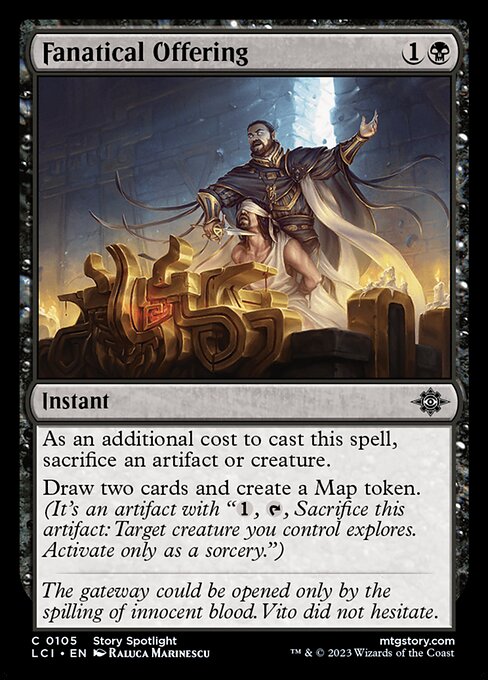 Fanatical Offering - The Lost Caverns of Ixalan