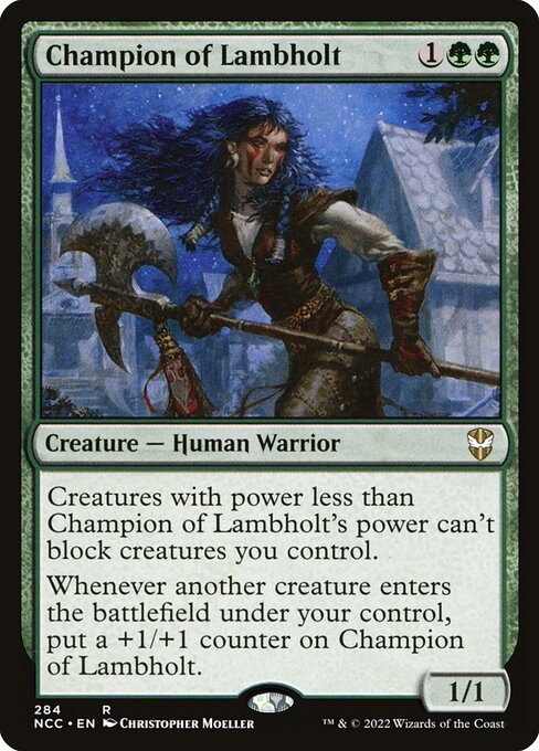 Champion of Lambholt - Commander: Streets of New Capenna