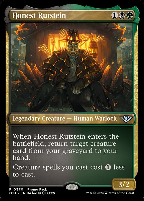 Honest Rutstein (Foil) - Promo Pack: Outlaws of Thunder Junction