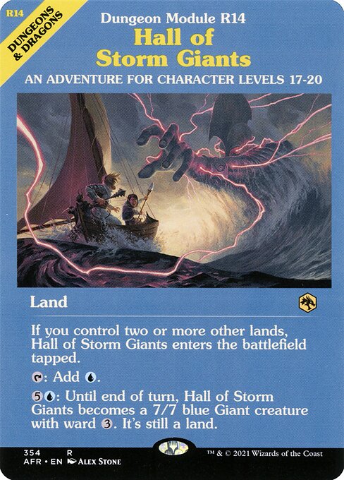 Hall of Storm Giants (Dungeon Module) - Adventures in the Forgotten Realms