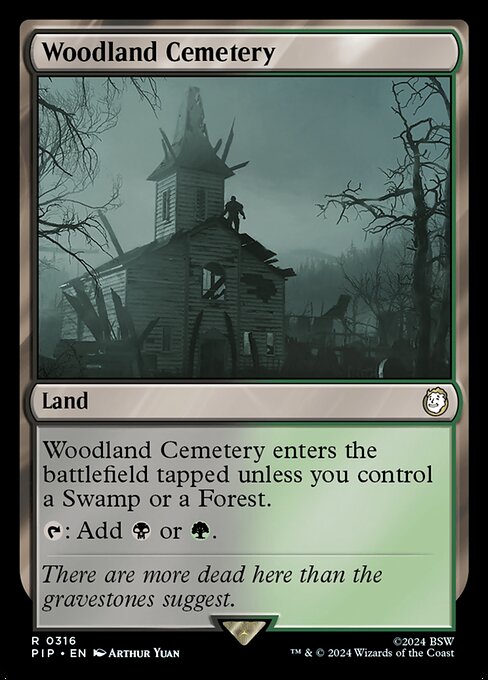 Woodland Cemetery - Universes Beyond: Fallout