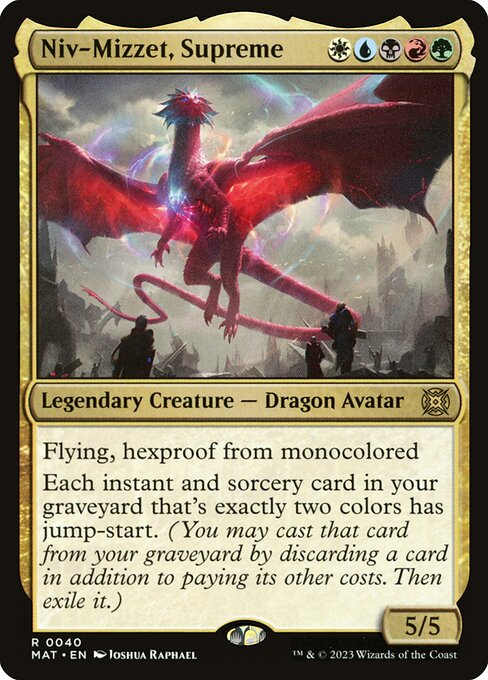 Niv-Mizzet, Supreme (Foil) - March of the Machine: The Aftermath