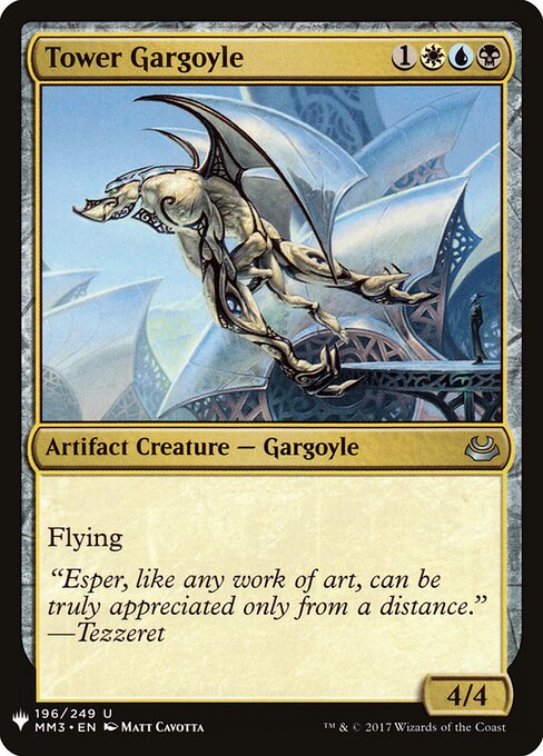 Tower Gargoyle - The List Reprints