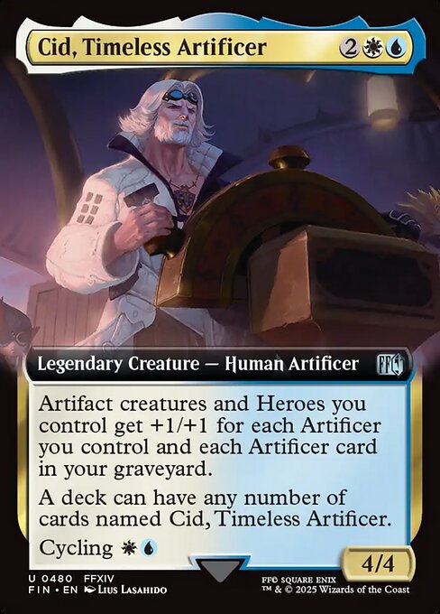 Cid, Timeless Artificer (Extended Art) - FINAL FANTASY