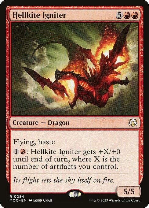 Hellkite Igniter - Commander: March of the Machine