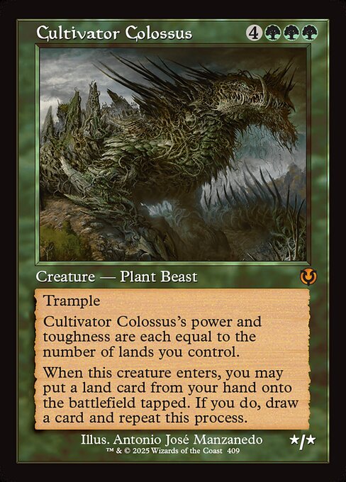 Cultivator Colossus (Retro Frame) (Foil) - Innistrad Remastered
