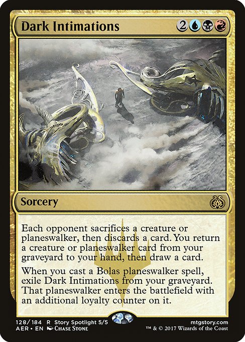 Dark Intimations - Aether Revolt