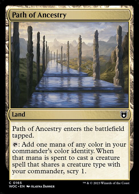 Path of Ancestry - Commander: Wilds of Eldraine
