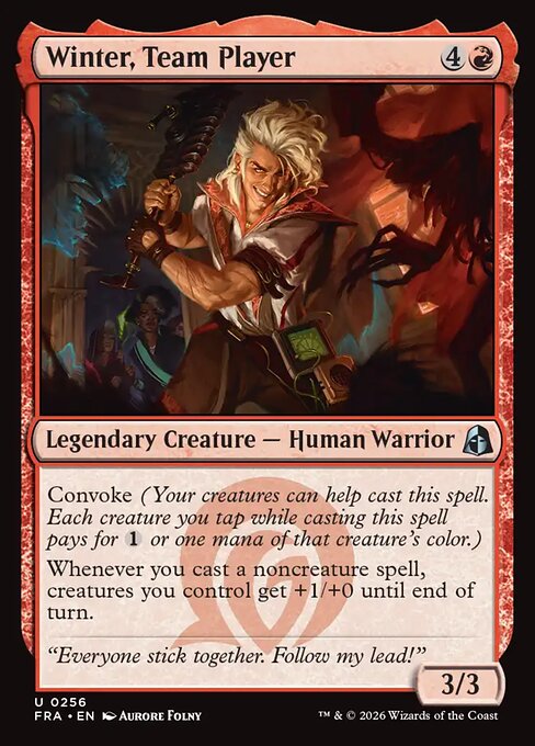 Winter, Team Player (Foil) - Reality Fracture