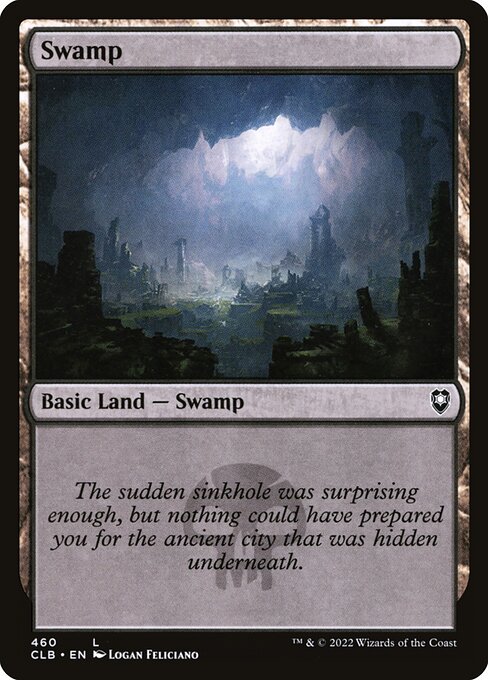 Swamp (460) - Commander Legends: Battle for Baldur's Gate