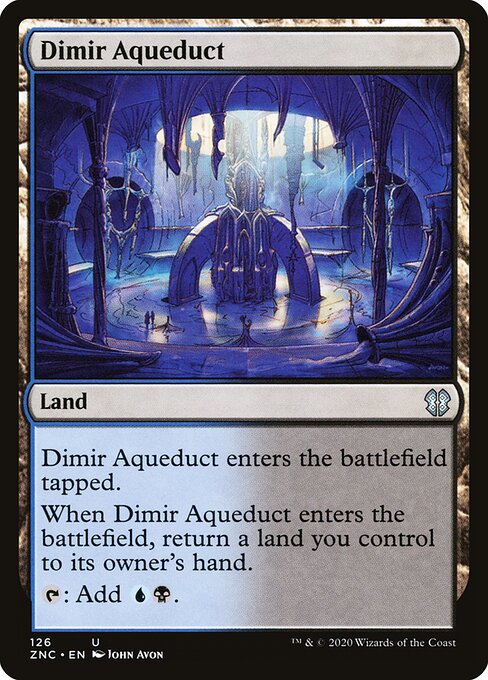 Dimir Aqueduct - Commander: Zendikar Rising