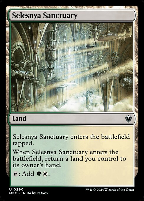 Selesnya Sanctuary - Commander: Murders at Karlov Manor