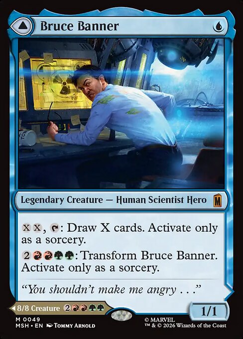 Bruce Banner (Foil) - Marvel Super Heroes