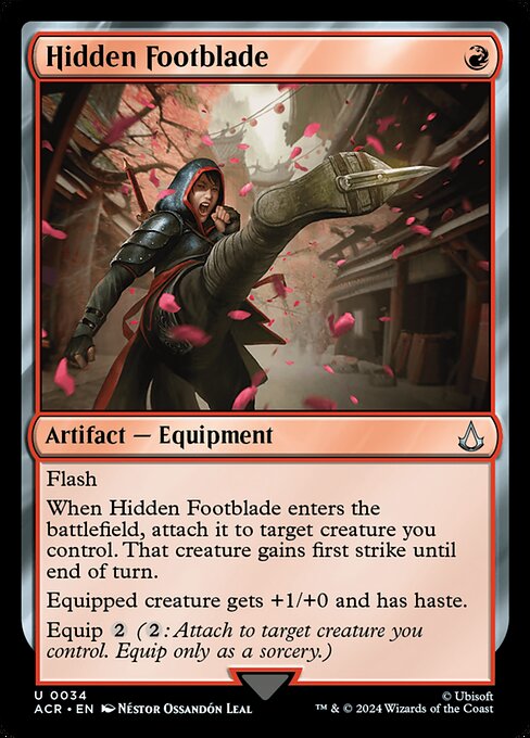 Hidden Footblade - Universes Beyond: Assassin's Creed