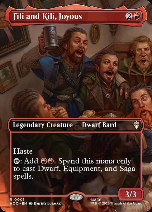 Fili and Kili, Joyous (Borderless) - The Hobbit: Eternal-Legal