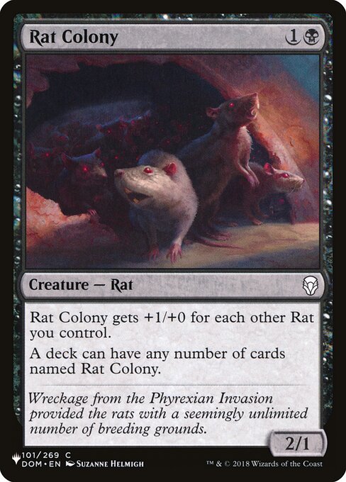 Rat Colony - The List Reprints