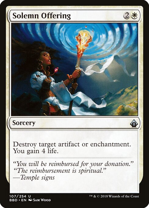 Solemn Offering - Magic 2015 (M15)