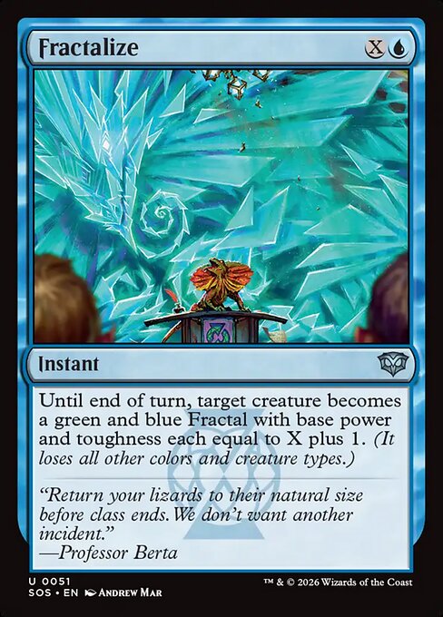 Fractalize (Foil) - Secrets of Strixhaven