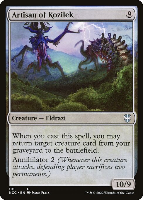 Artisan of Kozilek - Commander: Streets of New Capenna