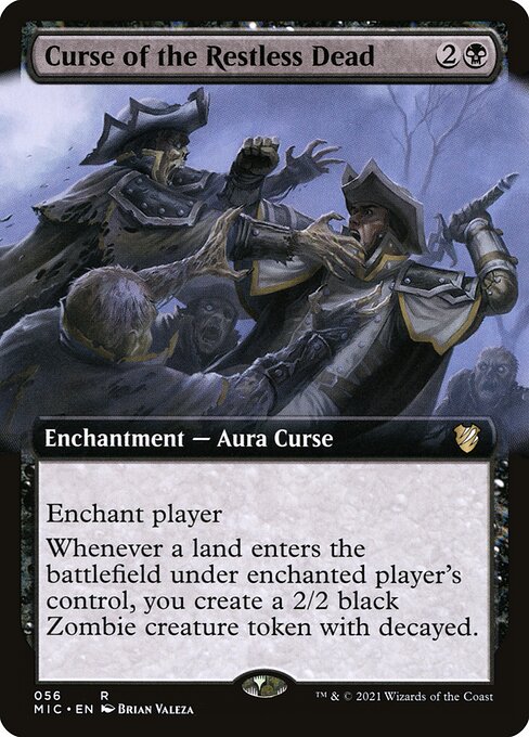 Curse of the Restless Dead (Extended Art) - Commander: Innistrad: Midnight Hunt