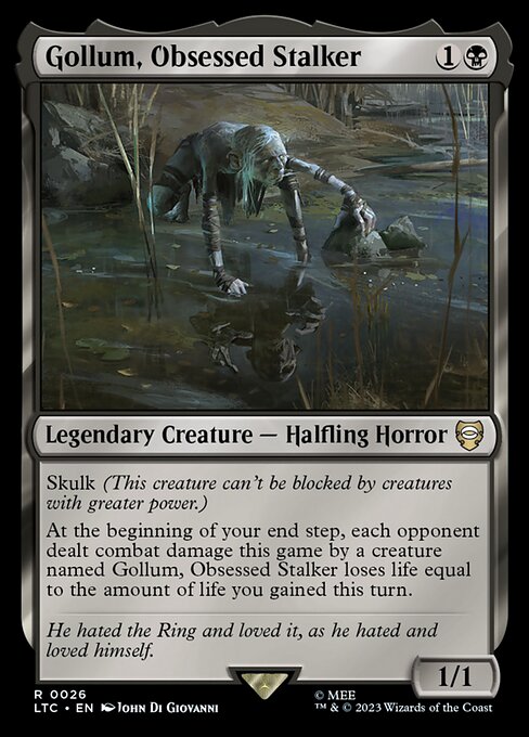 Gollum, Obsessed Stalker - Commander: The Lord of the Rings: Tales of Middle-earth