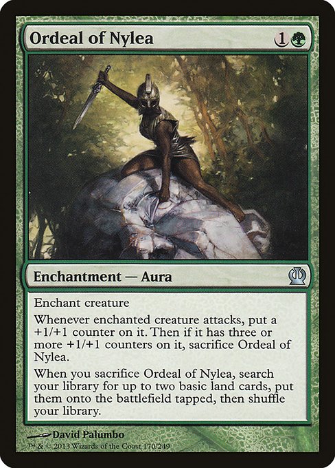 Ordeal of Nylea (Foil) - Theros