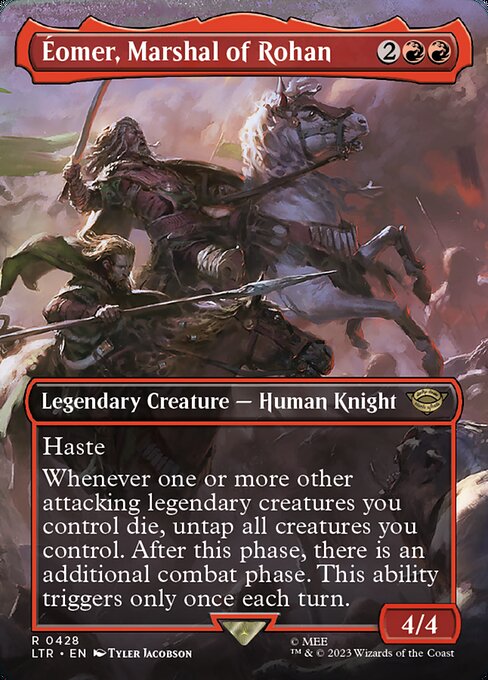 Eomer, Marshal of Rohan (Borderless) - Universes Beyond: The Lord of the Rings: Tales of Middle-earth
