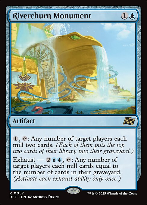 Riverchurn Monument (Foil) - Aetherdrift
