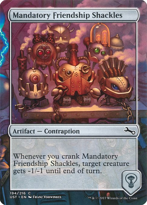 Mandatory Friendship Shackles - Unstable