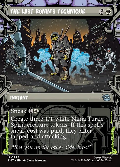 The Last Ronin's Technique (Showcase) - Teenage Mutant Ninja Turtles