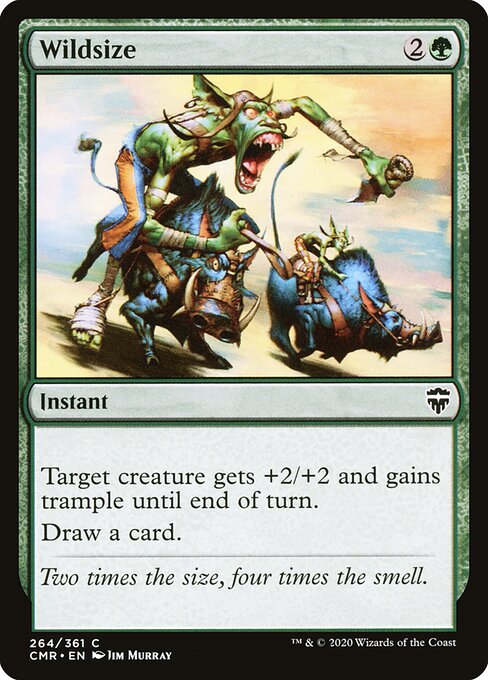 Wildsize (Foil) - Commander Legends