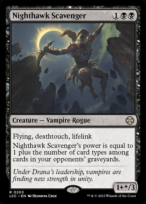 Nighthawk Scavenger - Commander: The Lost Caverns of Ixalan